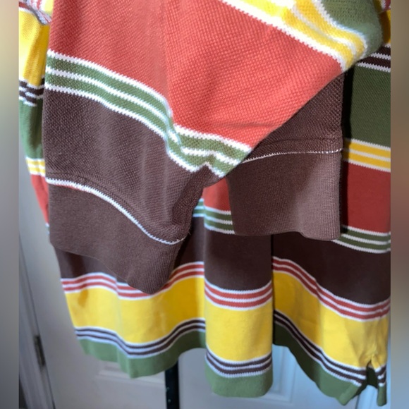 ROYAL BLUE Men’s Long Sleeve Polo Shirt, Size XL, Multicolored - Picture 2 of 4